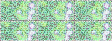 Doğadaki güzellik. Kumaş, Tekstil, Baskı ve Davetiye için arka plan. Raster illüstrasyonu. Suluboya Biçimli Uçan Kelebeklerle kusursuz desen.