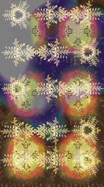 Gentle, spring floral background. Flowers on brown, gray and neutral colors. Raster floral pattern in doodle style with flowers.