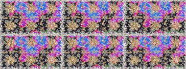 Raster illüstrasyonu. Gri ve nötr renklerde, altın elementlerle klasik, pürüzsüz desen.