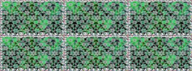 Raster illüstrasyon. Küçük çiçek sevimli çiçek desen. Sorun -suz.