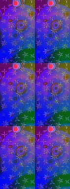 Çiçek arkaplanlı soyut zarafet eskiz deseni. Raster Güzel kumaş deseni.