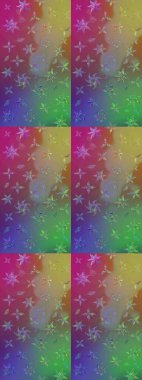 Güzel suluboya yaz çiçekleri deseni..