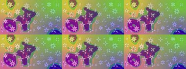 Sabıka fotoğraflarında, bebek kıyafetlerinde, duvar kâğıtlarında, paket kutularında falan kullanılabilir. Zarif, parlak ve eskiz yeşil ve nötr çiçek desenli tasarım. Raster..