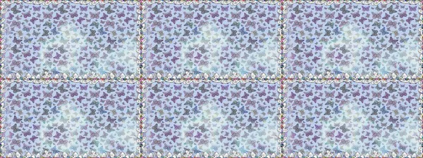 Bahar ve yaz tropikal kelebek desenleri nötr ve gri renklerde. Kelebek gölgeleri ve siluetler. Kumaş, kağıt ve ambalaj için uygun. Raster illüstrasyonu.