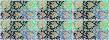 Tekrarlayan elementlerle kusursuz soyut arkaplan. Tarafsız, gri ve altın desenli. Zarif raster klasik desen.