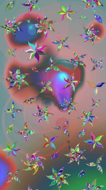 Güzel kumaş deseni. Çiçek arkaplan. Çizim raster deseni.