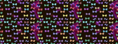 Güzel kelebek resimlerini renklendir. Kağıt, kumaş, ambalaj kağıdı ve duvar kağıdı tasarımı için güzel bir arka plan. Robot resim. Raster illüstrasyonu.