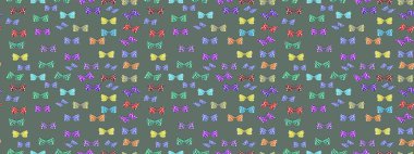 Kelebekli çizim şekli. Tekstil, kumaş, baskı ve davetiye geçmişi. Tarafsız ve mavi renkli bir resim. Raster..