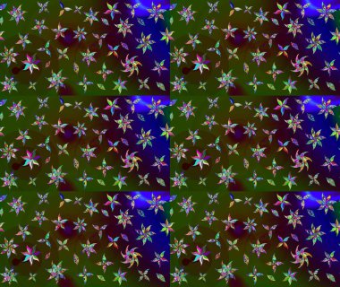 Kahverengi renkli çiçekler. Çiçek desenli eskiz. Tişört baskısı için çiçek boyama rasteriName.