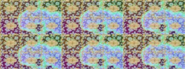 Klasik altın desenli çizim. Altın elementlerle nötr renklerde altın desen. Raster geleneksel oryantasyon süsü.