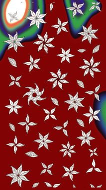 Beautiful watercolor Bouquet of summer flowers sketch pattern. Nice fabric pattern.