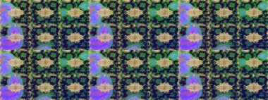 Klasik Raster altın desenini çiz. Gri renkli ve altın elementli eskiz deseni. Raster illüstrasyonu. Geleneksel oryantasyon süsü. Klasik vintage arkaplan.