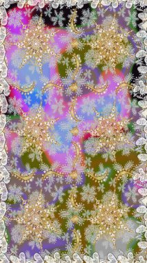 Kusursuz klasik raster nötr ve altın desenli. Klasik klasik klasik arka plan. Geleneksel oryantasyon süsü.