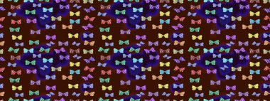 Renkli kelebeklerin eskiz geçmişi. Kumaş, kağıt, ambalaj kâğıdı ve duvar kağıdı tasarımı için güzel bir arka plan. Raster illüstrasyonu.