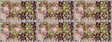 Çiçek kompozisyonu, el boyası, hassas şablon. Sevgililer günü ve tebrik kartı konsepti için şık bir davetiye. Üst manzara, yumuşak kahverengi renk. Manzaralı çiçek deseni.