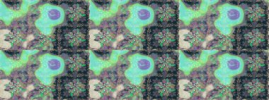 Çiçekli, suluboya desenli kusursuz çiçek deseni. Süslü kumaş deseni. Raster deseni.