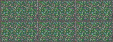 Raster illüstrasyonu. Tropikal kelebek deseni mavi ve gri renklerde. Kelebek görüntüsü. Çiz, çiz, çiz. Basit bir şekilde.