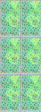 Kusursuz desen. Mavi ve yeşil arka planda kelebekler. Kağıt, kumaş ve ambalaj için uygun. Raster..