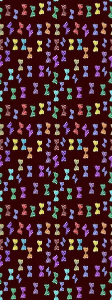 Bahar ve yaz tropikal kelebek deseni kahverengi ve nötr renklerde. Kelebek gölgeleri ve siluetler. Kumaş, kağıt ve ambalaj için uygun. Raster illüstrasyonu.