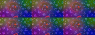 Çiçek desenli çizim. Raster illüstrasyonu. Asya tekstil tarzında. Güzel kumaş deseni. Renkli Bahar Teması eskiz kalıbı. Düz Çiçek Elementleri Tasarımı.