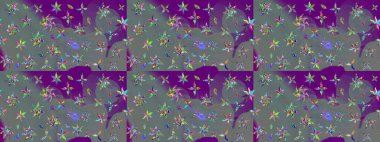 Tarafsız ve gri renkli şirin çiçek desenleri. Raster Modaya uygun kumaş deseni. Renkli Bahar Teması eskiz kalıbı. Düz Çiçek Elementleri Tasarımı.