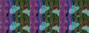 Çiçekli, yapraklı, çiçek desenli eskiz. Raster illüstrasyonu. El çizimi.