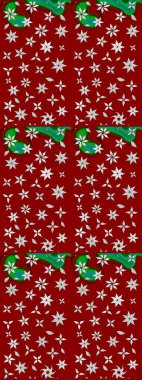 Sanat ilham verici ve nötr tarzda çiçekler ve arka plan bırakır. Kırmızı ve nötr el çizimi. Raster deseni. Karalama çiçekleri çizim deseni.