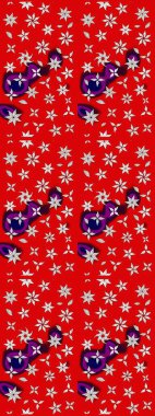 Çiçekli bahar çiçekleri. Küçük renkli çiçekler. Küçük çiçekte güzel bir desen. Moda baskıları için zarif bir şablon. Motley illüstrasyonu.