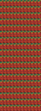 Küçük çiçekteki sevimli çiçek deseni. Tony 'nin kumaş kalıbını çiz. Raster illüstrasyonu. Modaya uygun kumaş deseni.