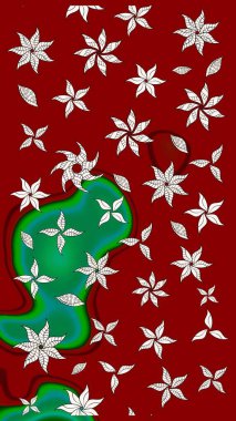 Yumuşak, bahar çiçekli arka plan. Kırmızı renkte çiçekler. Raster çiçek desenli ve çiçekli..