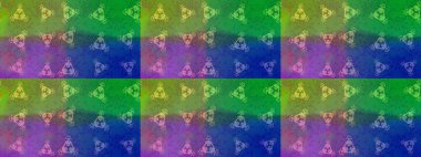 Renkli kar taneleri Raster çizimi. Güzel bir kış süsü. Altın kar tanesinden izole edilmiş..