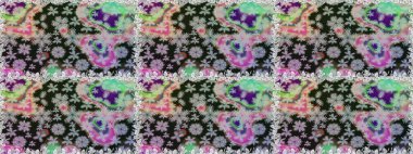 Küçük çiçekteki sevimli çiçek deseni. Gri ve nötr renkte çiçekler.