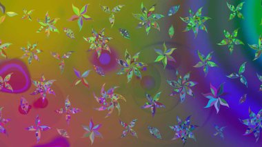 Tekstil, kumaş, kapaklar, duvar kağıtları, baskı, naylon, koleksiyon defteri, örgü, dekupaj için güzel bir eskiz. Küçük yeşil çiçeklerle oldukça kaliteli besin torbası deseni.