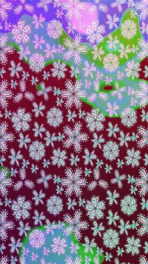 Nazik, narin çiçek arkaplanı. Çiçekli karalama şeklinde Raster çiçek deseni. Tarafsız renklerde çiçekler.