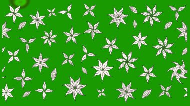 Yeşil ve nötr renklerde çiçekler olan çiçek deseni çiz. Çiçekler suluboya tarzında yeşil ve nötr renklerde.