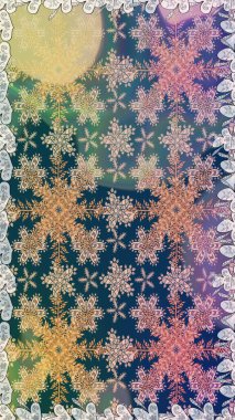 Mavi renkte altın kar taneleri. Sembol bayramı, yeni yıl kutlamaları, altın desenler. Kış kar dokusu duvar kağıdı. Noel altın kar taneleri kusursuz desen.