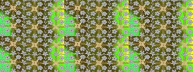 Nazikçe, güzel çiçek arkaplanı. Çiçekli karalama şeklinde Raster çiçek deseni. Renkli çiçekler.