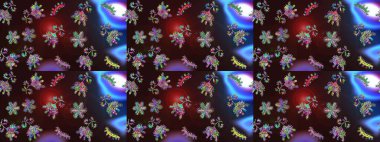 Kar taneleri tasarımı. Son moda kar taneleri ve elementler onun kartlarını gösteriyor. Retro stil dokusu, şablon kış elementleri. Modern tasarım posteri, kapak, kart tasarımı kahverengi, mavi ve mor renkler.