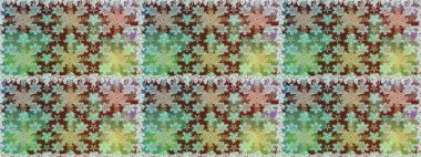 Süslü raster dekorasyonu. Tarafsız renklerde altın element. Lüks, kraliyet ve Viktorya dönemi konsepti. Klasik barok çiçekli, nötr yerine altın desenli..