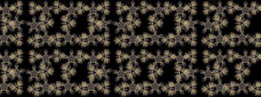 Renkli elementlerle Raster ilginç desen.