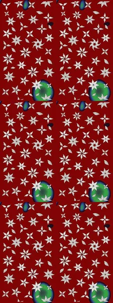 Çiçek kompozisyonu, el boyası, hassas şablon. Sevgililer günü ve tebrik kartı konsepti için şık bir davetiye. Üst manzara, yumuşak stil. Kırmızı renkte manzaralı çiçek deseni.