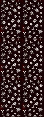 Taslak dekoratif arka plan, çiçek mandala. Raster illüstrasyonu. Çiçek. Siyah ve nötr renklerde.