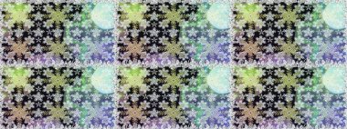 Raster oryantal süs. Tarafsız ve gri renklerdeki altın desenli altın elementler. Kusursuz altın desen.