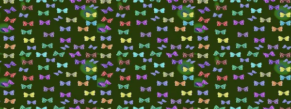 Raster Kelebekleri deseni. Soyut eskiz arka planı. Yeşil ve nötr renklerde resimler, tropik kelebekleri de beraberinde getirir. Duvar kağıtları, web sayfası arkaplanları, yüzey dokuları, tekstil için mükemmel..