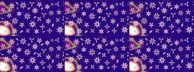 Çiçekli yumuşak bir eskiz şekli. Yumuşak, mavi renkte bahar çiçekleri. Raster illüstrasyonu. Raster çiçekleri klasik tarzda resmedilir..