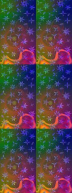 Manzaralı çiçek deseni. Çiçek kompozisyonu, el boyası, hassas şablon. Üst manzara, yumuşak kahverengi ve yeşil renk tarzı. Sevgililer günü ve tebrik kartı konsepti için şık bir davet.