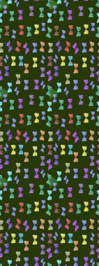 Doğa kelebeğinin yüksek kalitesi. Su rengi filtre etkisinde yeşil ve nötr resimler. Raster illüstrasyonu. Klasik tarzda..