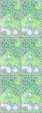 Doğadaki güzellik. Kumaş, Tekstil, Baskı ve Davetiye için arka plan. Raster illüstrasyonu. Suluboya Biçimli Uçan Kelebeklerle kusursuz desen.