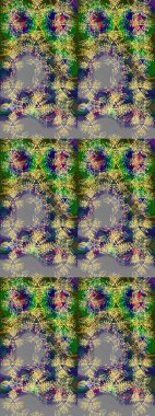 Güzel soyut kar tanesi raster tasarımı. Düz kar karalama ikonları, kar taneleri gri, yeşil ve mavi renkli siluetler noel afişi, kartlar. Yeni yıl kar tanesi.