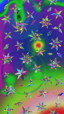 Tekstil, kumaş, kapaklar, duvar kağıtları, baskı, naylon, koleksiyon defteri, örgü, dekupaj için güzel bir eskiz. Küçük yeşil ve mavi çiçeklerle oldukça kaliteli besin torbası deseni.